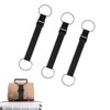 DACUAN Elastic Fastening Belt for Luggage, 3pcs Suitcase Elastic Strap