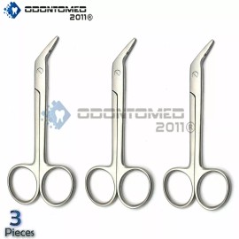ODM 3 Universal Wire Cut Scissors 4.75" Serrated Blade Surgical Dental Instruments