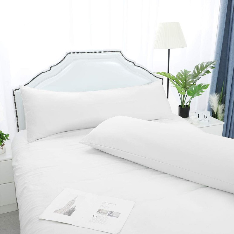 sourcing map Bolster Pillowcase Soft 1800 Series Microfiber 90 Gsm