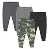 Gerber Baby Boys' Multi-Pack Pants, Camo/Gray, 6-9 Months
