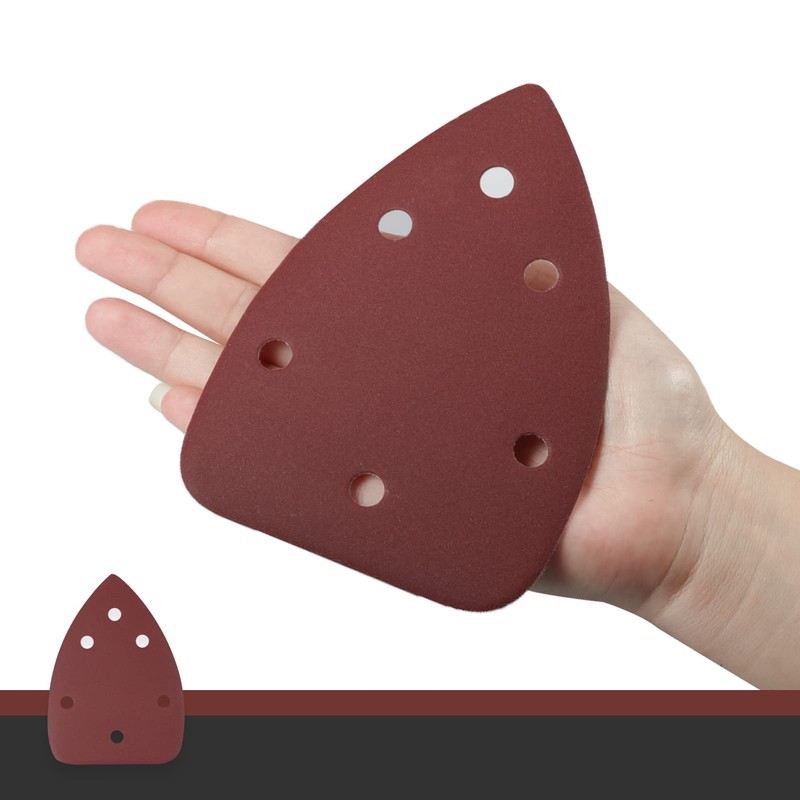 LEONTOOL Mini Delta Sander Sandpaper 30 Sheets #800 140mm 6
