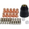 RIVERWELD Thermal Dynamics Plasma Electrodes 9-6506 Tips Nozzles 9-6501 Shroud