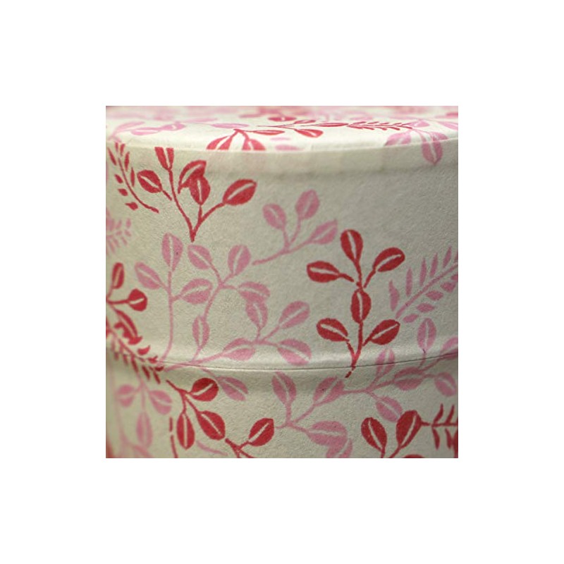 Kyoto Katsugu Washi Upholstery Tea Canister, Made in Japan [3]