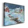 Renditions Gallery Christmas on The Farm Wall Art, Snowy Country