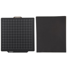 3D Printer Build Plate for Bambu for Lab X1/P1P 276x258mm High Temperature Resistance Flexible Double Sided Hot Bed Steel Plate