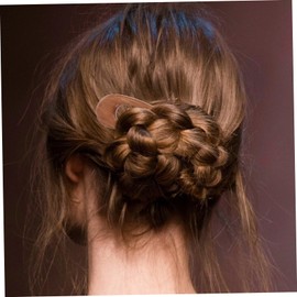 PACKOVE 3 pcs Vintage Wooden Hairpins U Shaped Hair Accessories for Women Lightweight Comfortable for Weddings and Everyday Hairstyles Elegant Design for Stylish Looks