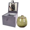 Mini Urns for Ashes, Handicrafted Ceramic Ashes Urns for Dog