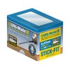 Ulti-Mate Woodscrews - 4.0 x 25mm Bright Zinc Plated -