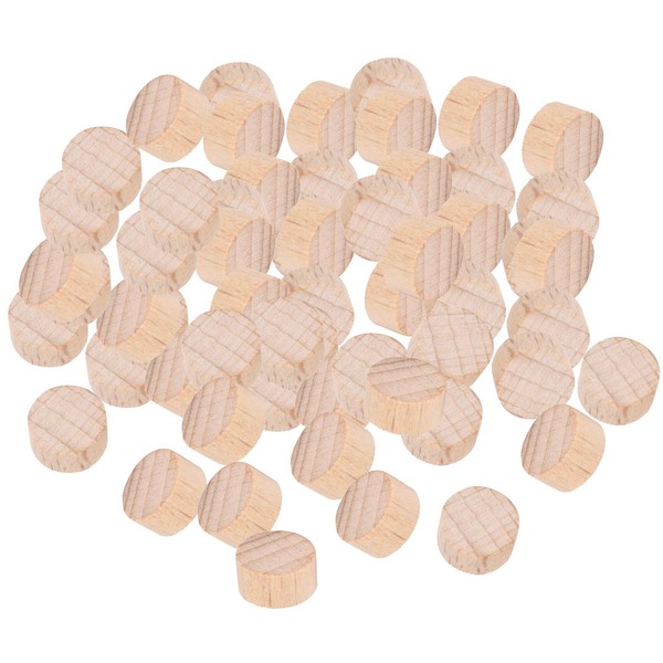 Beech Unfinished Wood Slice DIY Crafts Round Wood Discs Chip