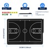 Electronic 16 inch Basketball Coaching Boards, Portable Erasable Pro Strategy