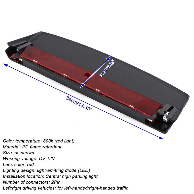 Artudatech 3 Brake Light Third Brake Light 8K5945097 For A4