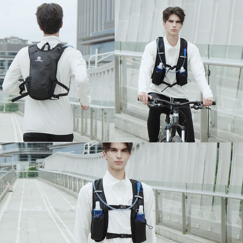 Kamcycle Hydration Backpack Running Hydration Backpack Bicycle Running Backpack with