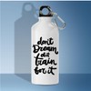600 ml Aluminium Water Bottle with Affirmation Print for Training