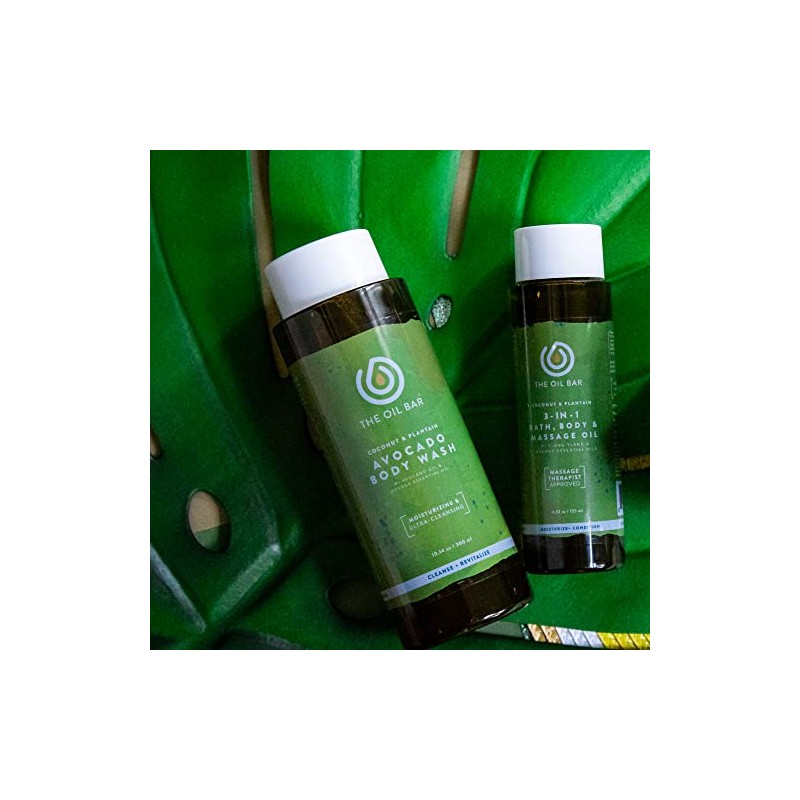 Coconut & Plantain 3-in-1 Bath, Body & Massage Oil