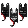 EZARC Oscillating Multi tool Hook Knife Blade, 3PCS Multitool Saw
