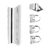 Guitar Slide Tone Bar with Thumb and Finger Picks Solid