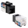SATMAXIMUM RJ45 Cat5e Keystone Ethernet Wall Jack Punch Down UTP