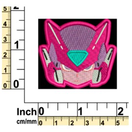 Handmade Mega Man Zero Iron-On Patch