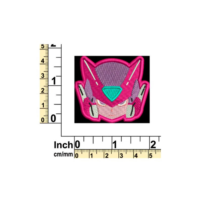 Handmade Mega Man Zero Iron-On Patch