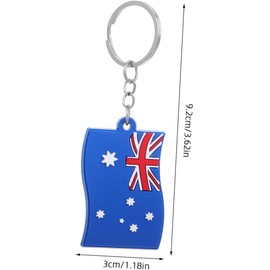 BESTOYARD de Bandera de Suave para Coches Accesorio Decorativo para Mochilas y Llaves