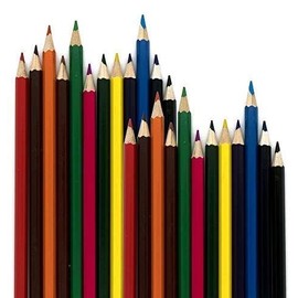 Emraw Super Great Colored Pencil Set Pre-Sharped Coloring pencil for Drawing, Coloring, Sketching, Shading, Detailing & Blending- 12 Per Pack (Pack of 2)