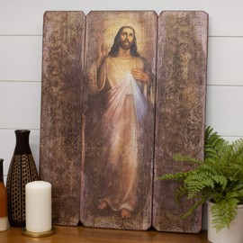 Joseph's Studio by Roman - Collection, 26" H Divine Mercy Decorative, Made from Resin, High Level of Craftsmanship and Attention to Detail, Durable and Long Lasting