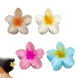 Set of 4 flower hair clips, flower hair accessories, flower hair clips, hair clips, flower hair clips, flower hair clips, flower hair clips