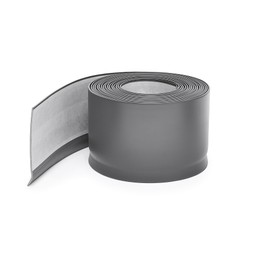 Mohawk Peel and Stick Vinyl Wall Base in Smoke 4”W x 20’ L roll; one roll per Carton