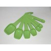 Tupperware Apple Green Measuring Spoon Set