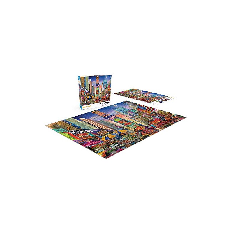 Buffalo Games - Times Square, NYC - Puzzle de 1000
