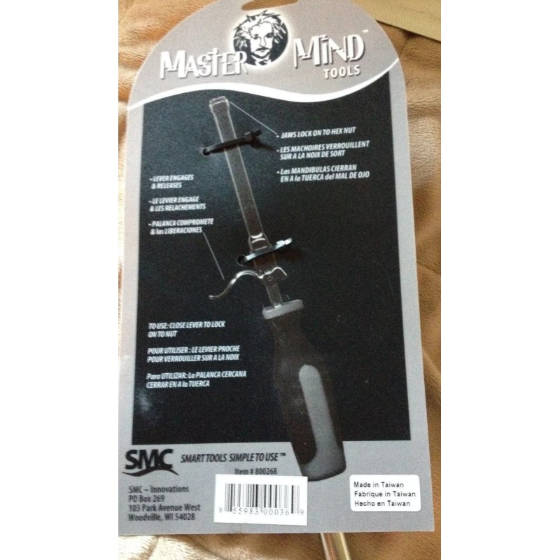 SMC Master Mind Tools Lock-on & hold hex Nut Driver