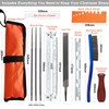 Universal Chainsaw Field Sharpening Kit Chainsaw Chain Sharpener File Kit