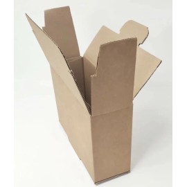 UPS Certified 50x BOXES 9" x 7" x 3" Corrugated Security Shipping Box NO TAPE NEEDED Boxes