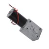 60RPM Single Shaft DC Geared Motor High Transmission Accuracy Speed