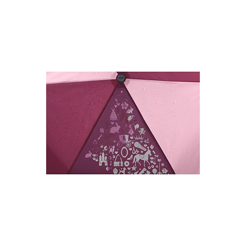 Step by Step Magic Rain Effect Double Umbrella for Kids