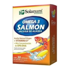 Solanum Omega 3 Salmón Salvaje De Alaska 30caps Sfn Sabor sin saber