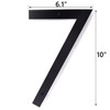 10 Inch Modern House Numbers For Outside,Metal Large house Numbers