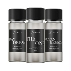 Scentiment Hotel Diffuser Oil Discovery Kit | Inspired by Five-Star & Luxury Hotel Scents | Aromatherapy Oils with Notes of Cardamom, Tuscan Leather, and Sandalwood (20ml, Top 3 Scents)