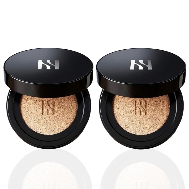 Hera Black Cushion Foundation 21N1 main product, 2 pieces, total