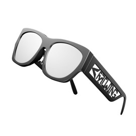 ROCKNIGHT Silver Mirrored Sunglasses Polarized UV400 Protection Hiking Stylish Aviator Rimmed Outdoor 2023