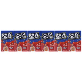 Jolly Rancher Singles-To-Go Sugar Free Cherry Drink Mix, 6-ct (Pack of 6)