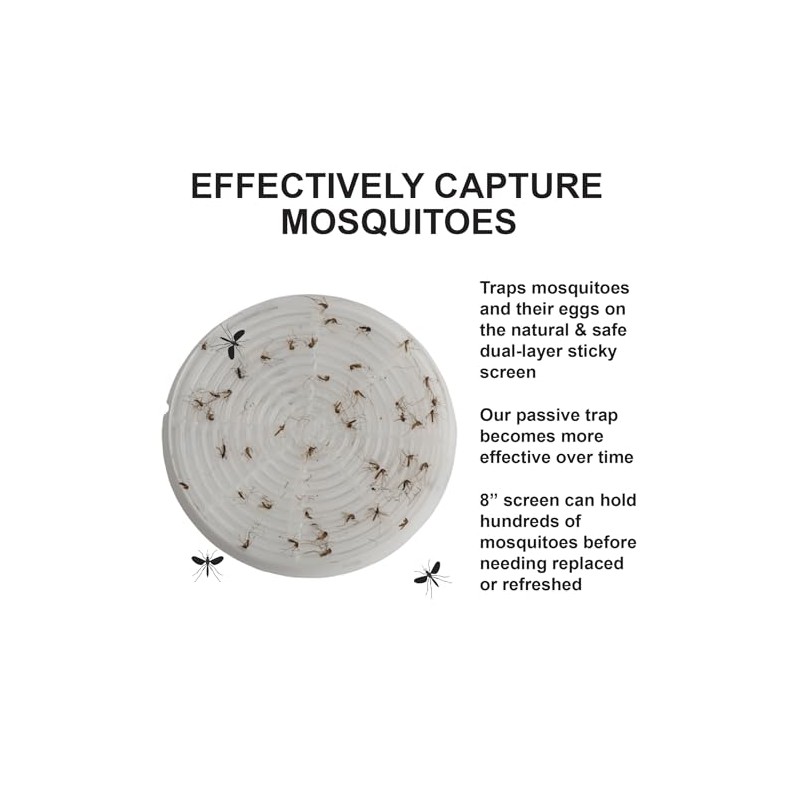 STUCK Pro AGO Mosquito Trap Sticky Screen Refills, 2-Pack