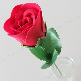Funderful Ornamental Soap Flower Single Ring (Rose Red)
