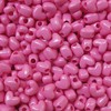 Heart Beads Hot Pink Pony Beads Pk/50 Large Hole Made