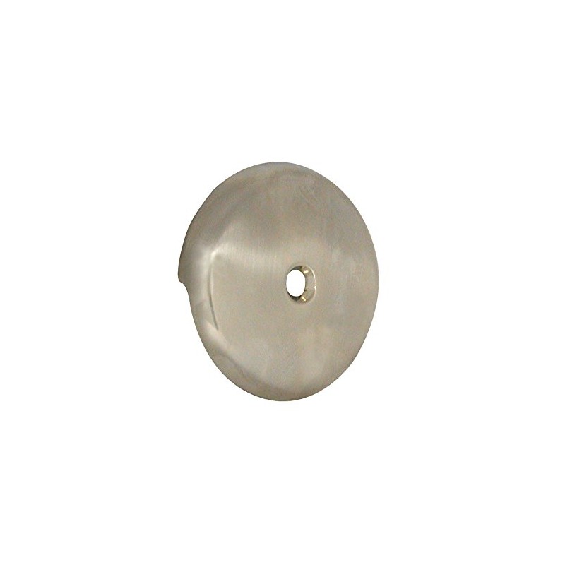 DANCO Tub Drain Overflow Plate with Single-Hose Round Style in
