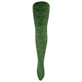 Sock Snob Women's Opaque Patterned Coloured Winter 80 Denier Tights Size 8-14 UK -