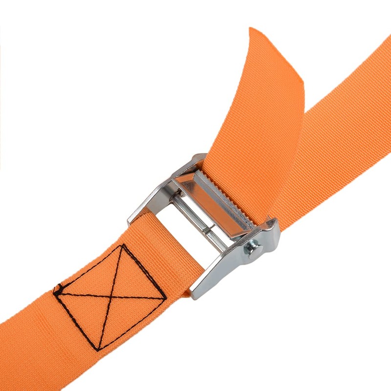 sourcing map Tie Down Strap Cam Buckle Lashing Strap 2"