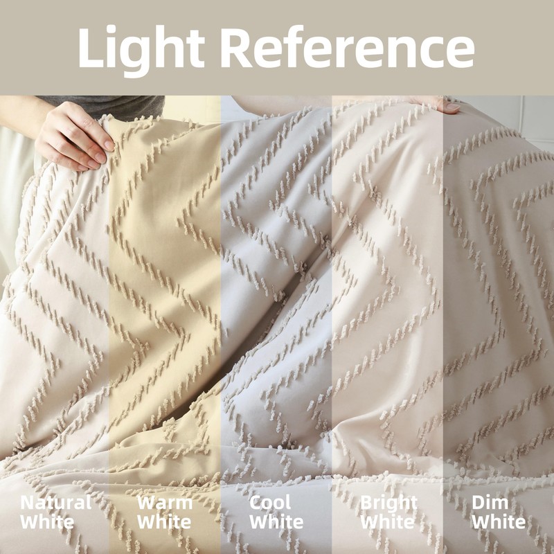 YIRDDEO Taupe King Size Comforter Set 3Pcs, Boho King Comforter