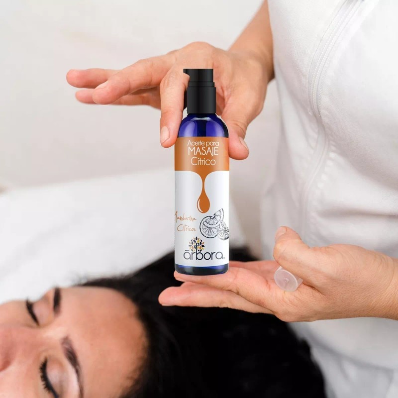 Arbora Pack 5 Aceites De Masaje Con Aceites Esenciales Relajantes