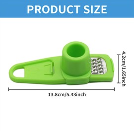Garlic Grinder, Garlic Grater Plate, Garlic Press Crusher for Ginger Garlic Paste, Hand Press Garlic Mincer, Garlic Slicer, Kitchen Tools and Gadgets, Chopping Kitchen Accessories Tool